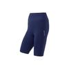 Li Ning Fitness Series SS23 Solid Color Sports Shorts Women Shorts Deep-Navy AUST028-6