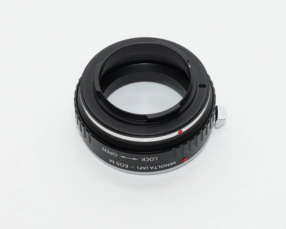 CONCEPT Minolta AF A Mount To Canon EOS M Mount Adapter with Lens Cloth K&F Af-eosm (KFEOSM)