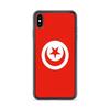 Coque iPhone - Tunisie - XS Max - Souple - Multicolore - Drapeau Pays