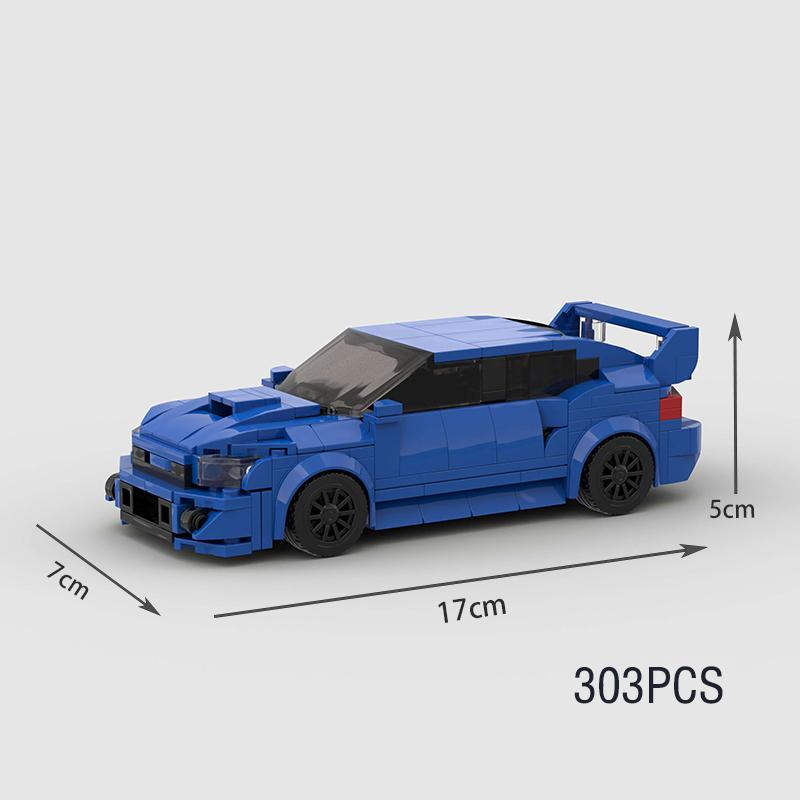MOC F1 City Speed Sports Champion Racing Car Building Blocks Brick R34 RX-7 Vehicle Supercar Fast & Furious MK4 Supra Kids Toys