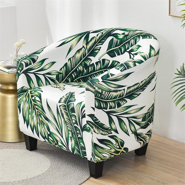 Чехлы для кресел и диванов с геометрическим рисунком, эластичные чехлы для одноместных диванов, эластичные чехлы для ванны, клубного стула, защита для мебели