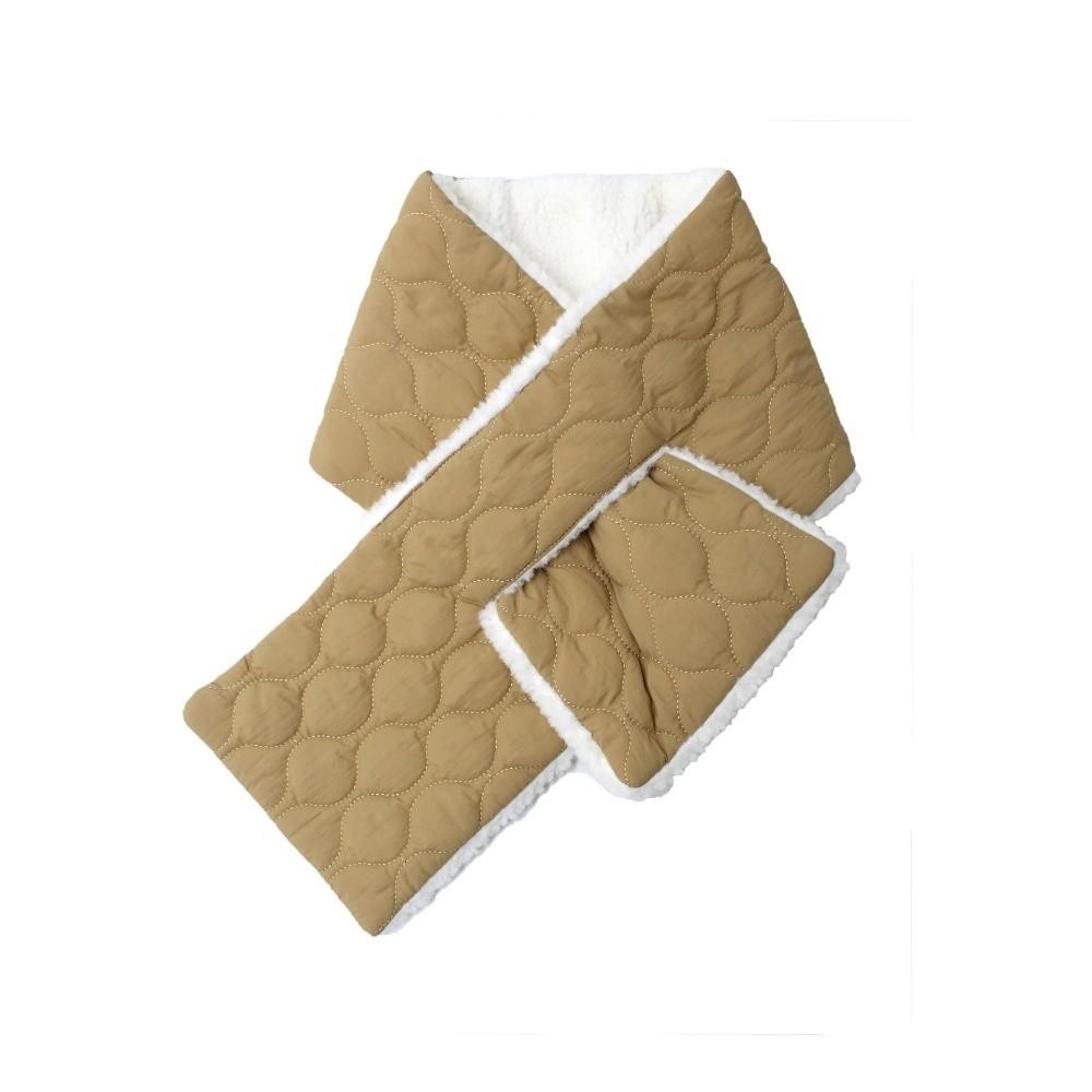Fashion Thickened Winter Fleece Scarf Pure Color Korean Style Warm Knitted Scarf Unisex Shawl Wrap Winter Autumn