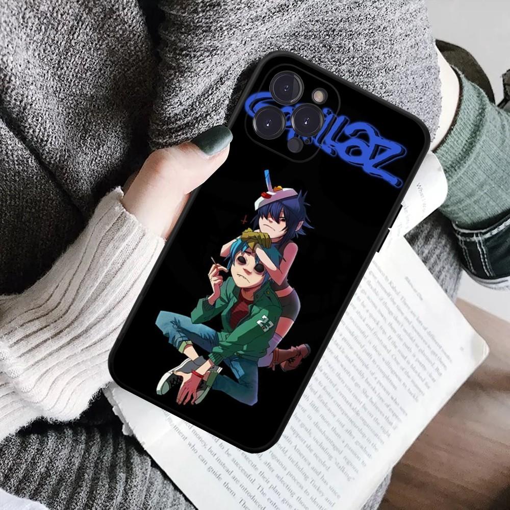 Аниме Чехол для телефона G-Gorillaz Для IPhone 16 15 8 7 6 6S Plus X SE XR XS 14 11 12 13 Mini Pro Max Мобильный чехол