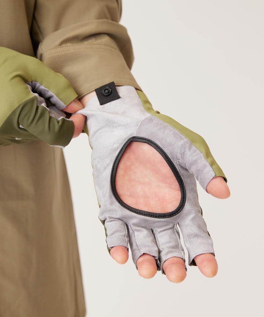 Рабочая перчатка Tidal Sun Glove Размер M [Snow Peak] EP-AC-26SU001 Перчатки, Перчатки, Мужские и Женские, Серый,
