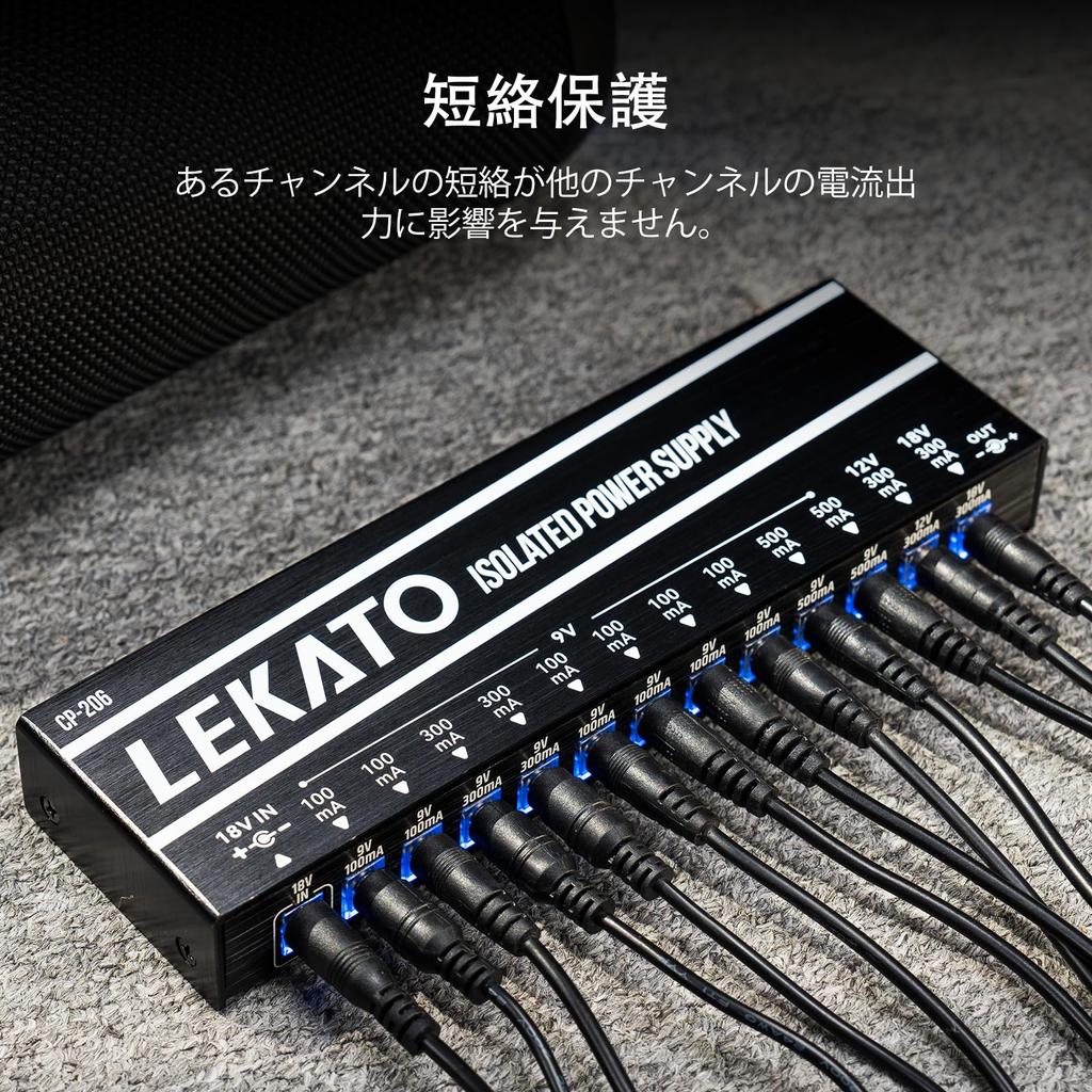 Блок питания для эффектора гитарного эффектора, блок питания на 12 каналов, независимый выход, выход постоянного тока 9 В, 12 В, 18 В, защита от короткого замыкания