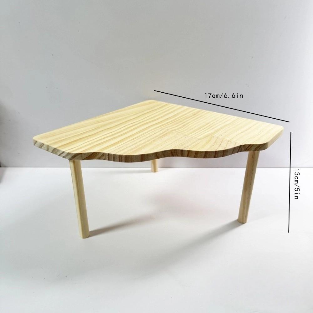 Easy to Install Small Pet Playing Stand Wooden 2 Layer Playground New Pet Platform Pet Supplies