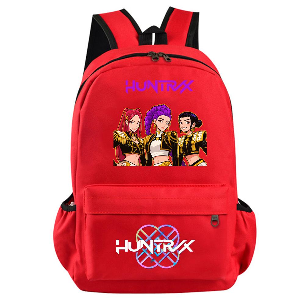 K-Pop Demon Hunters Printed Backpack for Teenager Student Girl Boy Bookbag Schoolbag Women Large Capacity Waterproof Travel Bag Kid Gift Rucksak