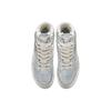 Li Ning 937 Deluxe Hi Высокие Винтажные Баскетбольные Кроссовки Женские Серебристые AGBR080-2