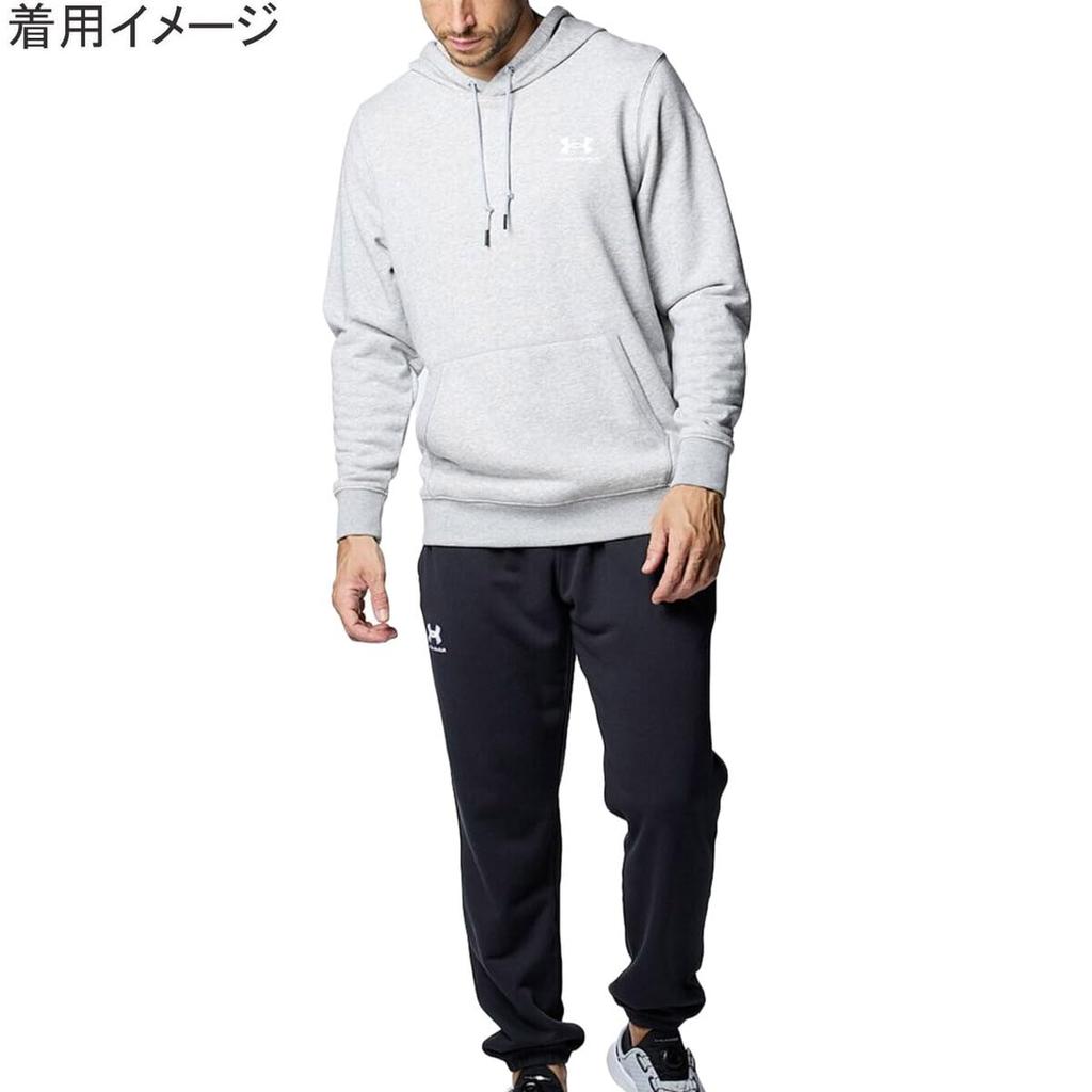 Under Armour Худи UA ESSENTIAL TERRY 1384820 Модульный серый XL (012)