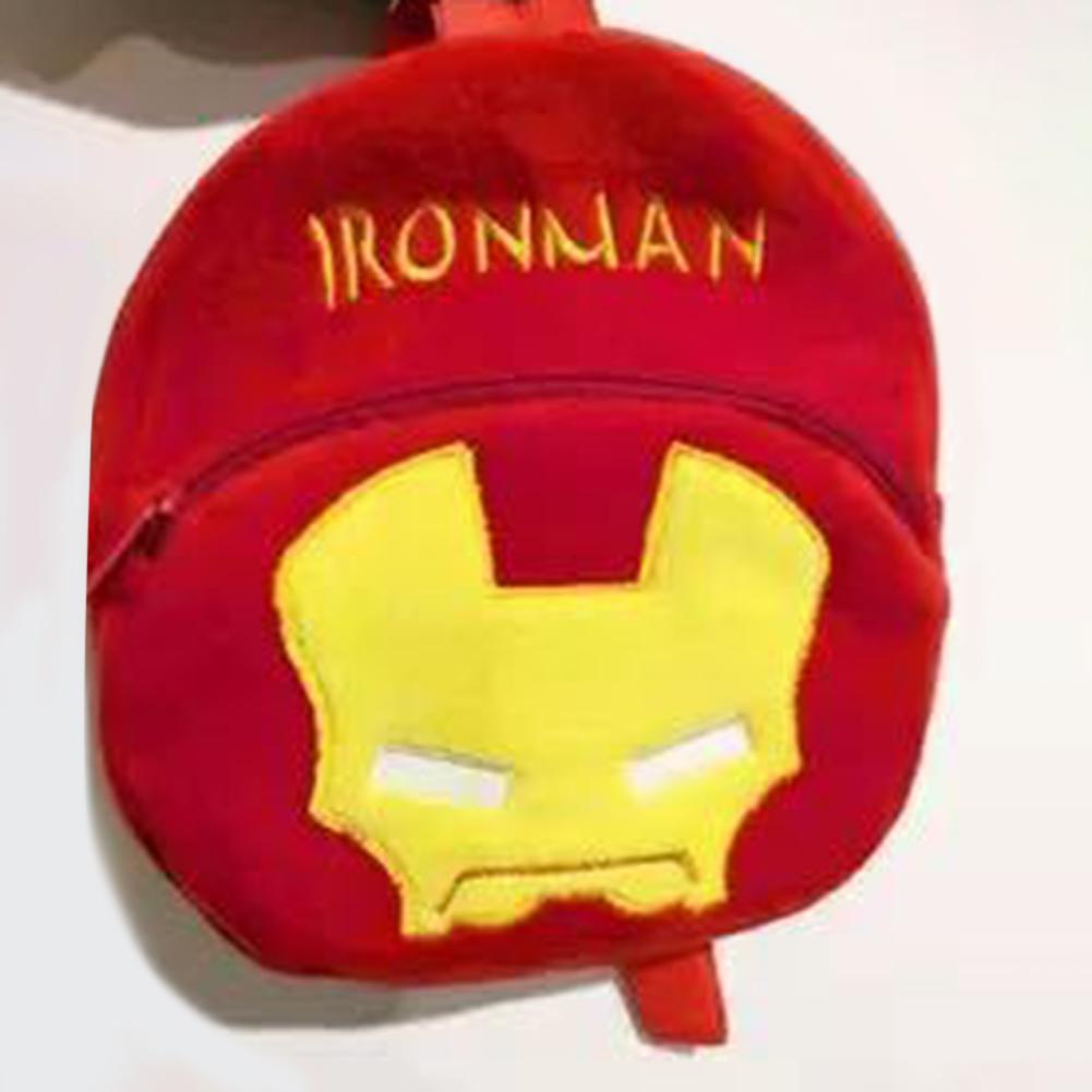 Kid School Bag Backpack Kindergarten Bag Toddler Cute Cartoon Plush Fabric Backpack For Girls Boys Travel School