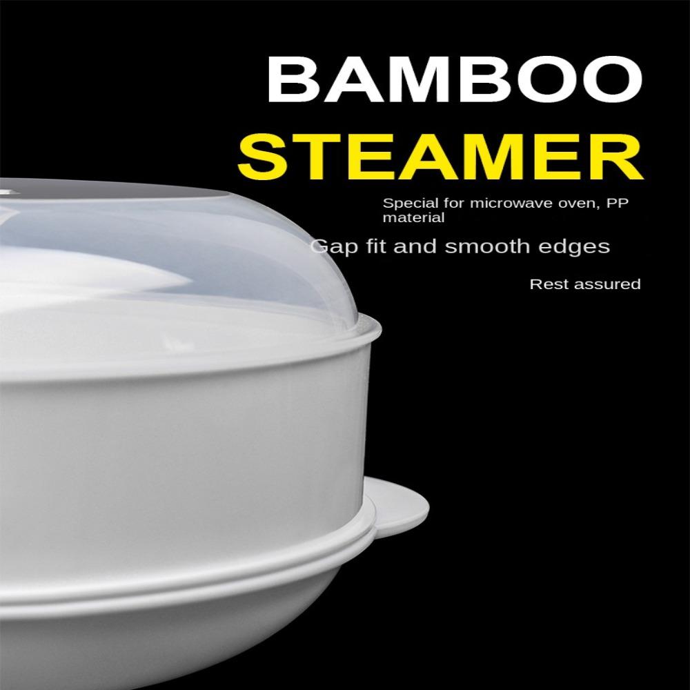 High Quality Steamer Multi Layer Special Steamer Dumpling Container Steamed Bun Microwave Oven
