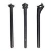PLATT Carbon Seatpost Bicycle Ultralight 3K Brushed MTB Bike Seat Pillar Vibration Absorption Mm Mountain/Road 25.4/27.2/30.8/31.6 350/400
