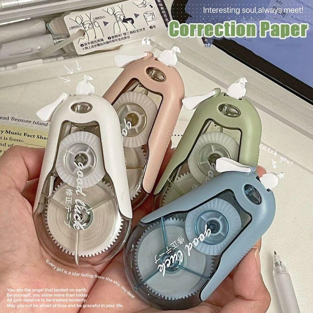 Smooth Correction Tape Silent White Covering Tape New Design Modification Tape Office