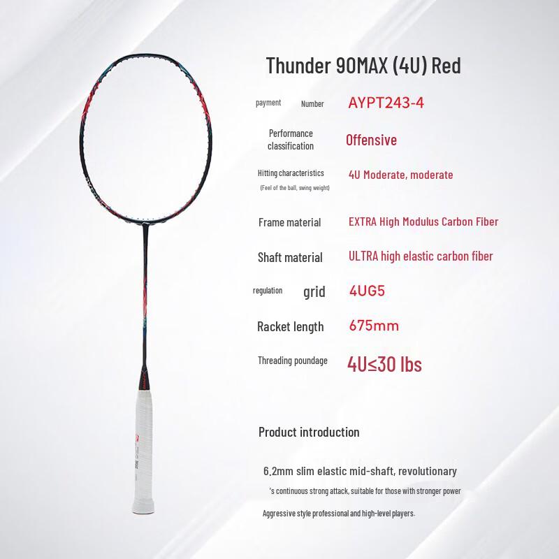 Li-Ning Бадминтонные ракетки серии Thunder & Saber