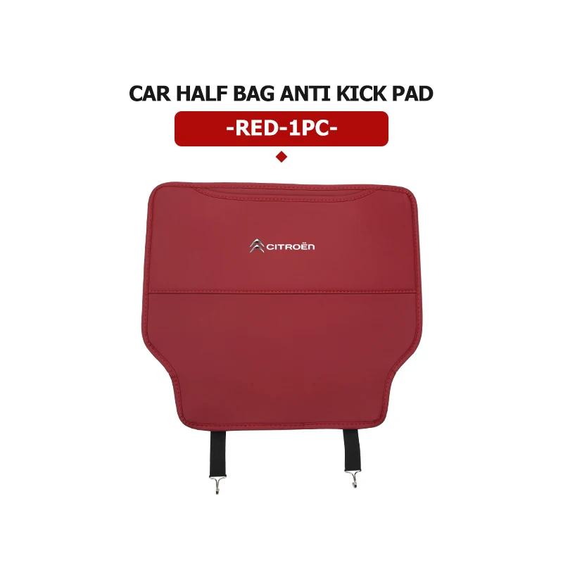 Leather Car Seat Back Protector Mat Prevent Dirty Anti Kick Pad For Citroen Grand Berlingo Jumper Celysee Xsara Picasso Aircross aia256