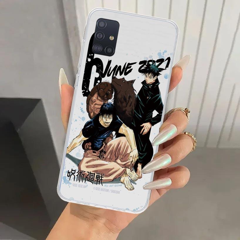 Чехол для телефона Fushiguro Toji из Jujutsu для Samsung Galaxy A52 A32 A22 A12 A02S A50S A30S A10S Note 20 Ultra 10 Plus S10 A31 A20 A71