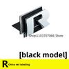 Volkswagen  MK4 Metal Logo R Emblem Letters Car Front Grille Badge Rear Trunk Sticker For Volkswagen GolfR Tiguan Tiguan Allspace Passat Variant