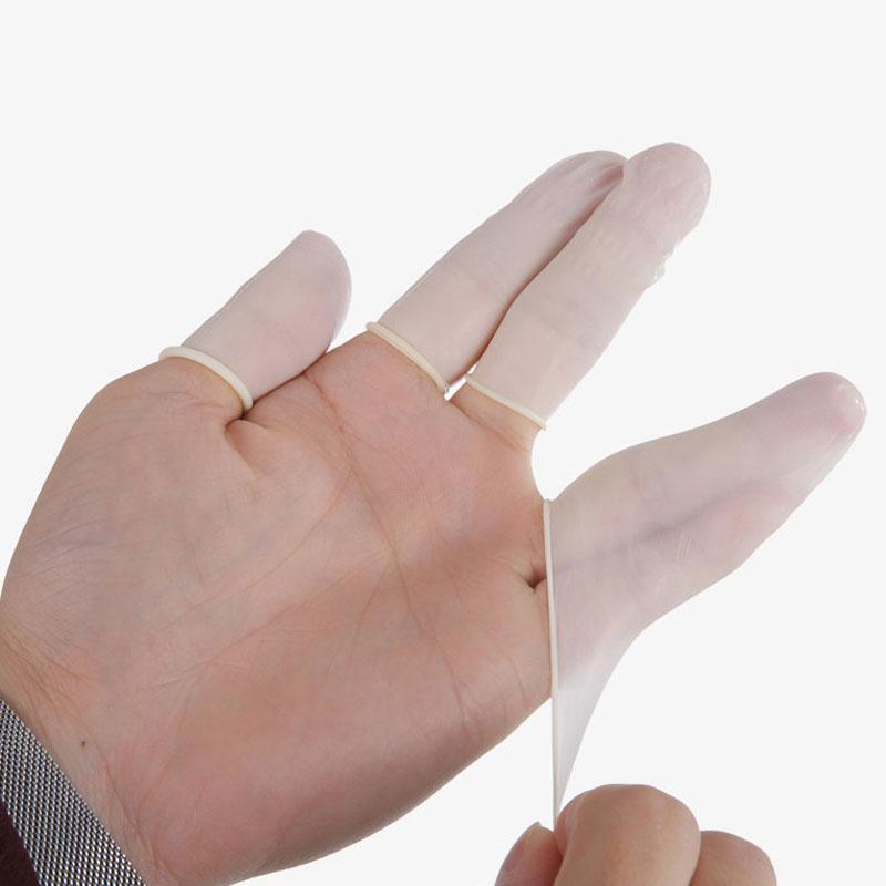 Прочные перчатки для дизайна ногтей, латексные резиновые антистатические перчатки, защита кожи пальцев, инструмент для маникюра