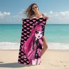 1Pc Monster High Party Beach Towel Microfiber Beach Towel Thin Absorbent For Beach Swimming Yoga Bath Sports 091732