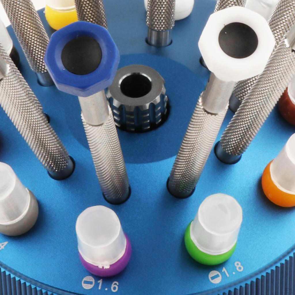 Набор из 10 отверток для часов, прецизионных шлицевых и крестовых, легкий профессиональный ремонт