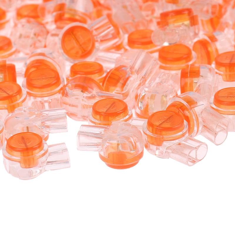 200 шт., обжимные клеммы для разъема Rj45, разъем K1, водонепроницаемая проводка