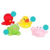Thumb Infant Bath Play Comprehensive Toy, Mixed Colors, 1 Piece, Korean Bath Toys