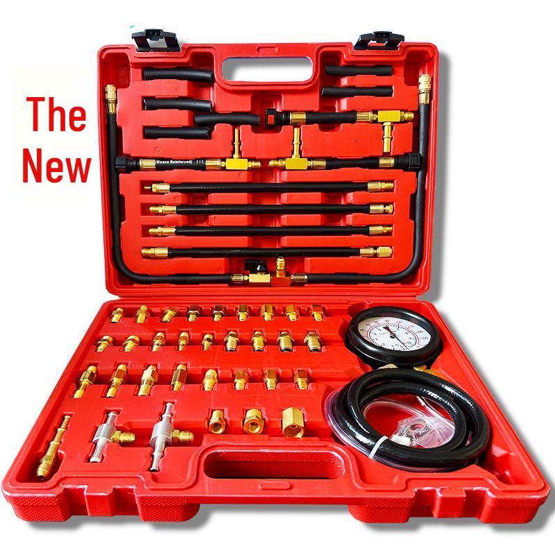 TU-443 Car Fuel Injection Pressure Gauge for Auto Repair