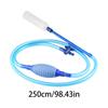 Aquarium Gravel Cleaner Siphon - Manual Hand Pump Water Filter & Sand Cleaner for Fish Tank, Easy Water Changer for Aquariums
