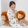 Latest Sitting and Lying Lion Doll Kawaii Plush Toy Handmade Doll Cartoon Anime Cute Pillow Children's Birthday Gift Doll