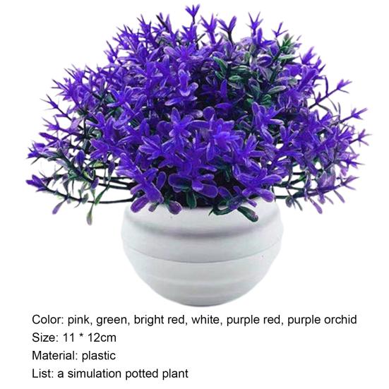 1 комплект имитация бонсай экологически чистый для дома пластиковый многоцветный искусственный травяной горшок для растений уникальный свадебный декор пластик