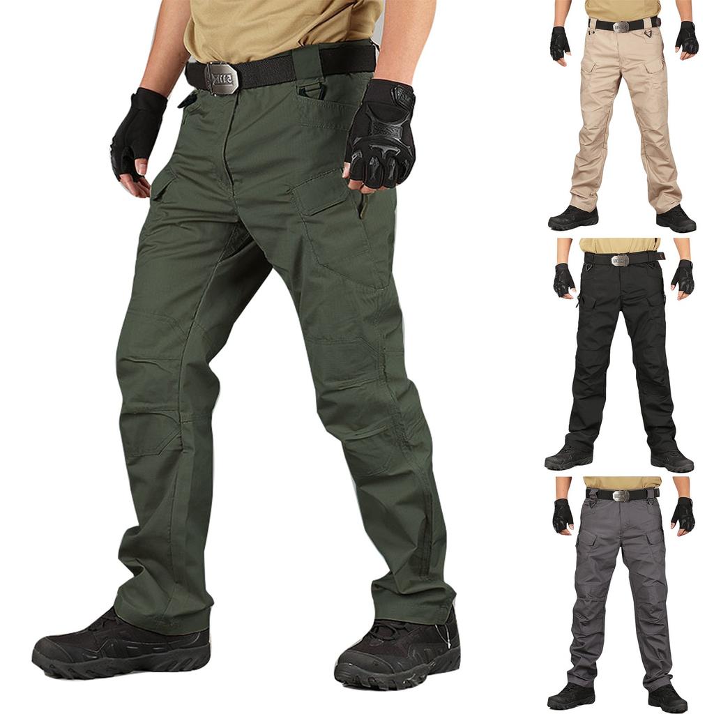 Spring Outdoor Men's Casual Pants Slim Fit Elastic Running Loose Sports Pants