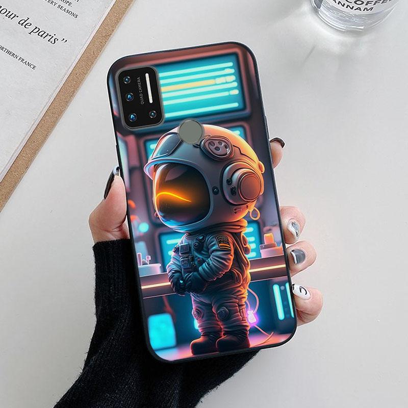 For UMIDIGI A9 Case A9Pro Phone Case Lovely Panda Cartoon Painting Soft Siliocne Coque For Umidigi A7 Pro Bumper Shell