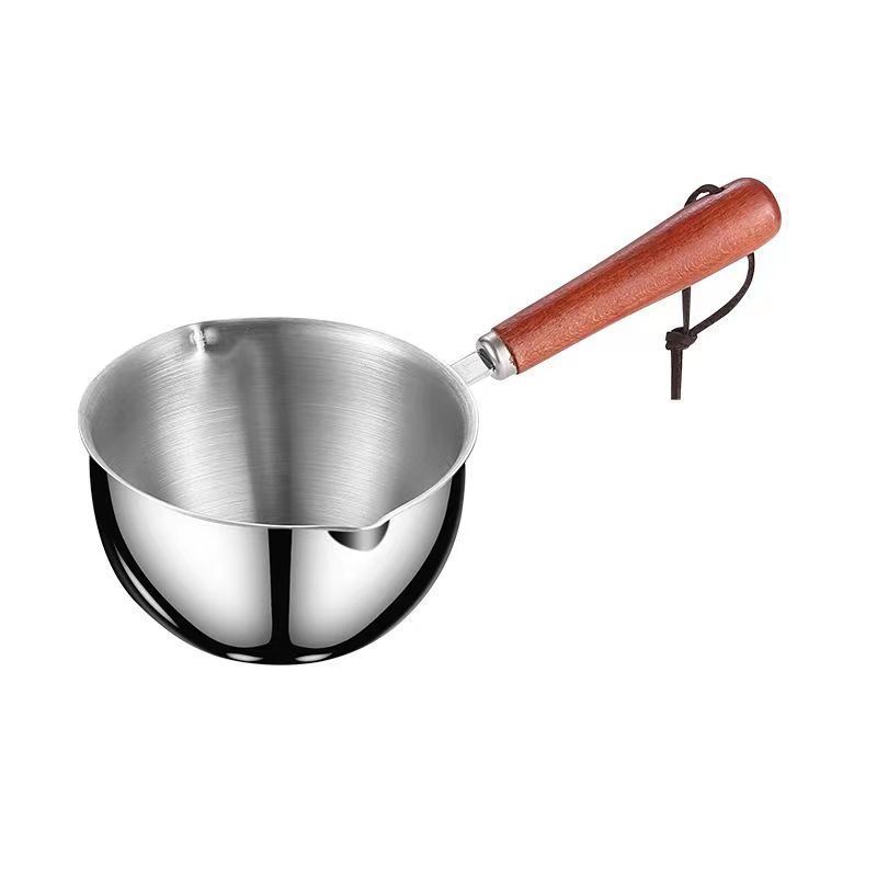 Stainless Steel Pan for Hot Oil Hot Sauce and Butter Melting