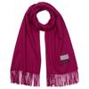 Pure Cashmere 20 Colors Available Large Large Size Stole [Buyer] 100% Stole, [Men's/Women's] Cashmere, Plain, Thick, Size, (red/purple) FT60L-6720a