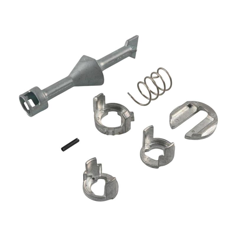 Door Lock Cylinder Barrel Repair Kit Silver front Left Right Door Lock Repair Kit 51217161429 for BMW Series 1 E81 E87 E88 E82