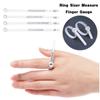 High Quality Sizes A-Z UK/US/EU/JP Wedding Ring Band Finger Gauge Ring Sizer Measure Genuine Tester
