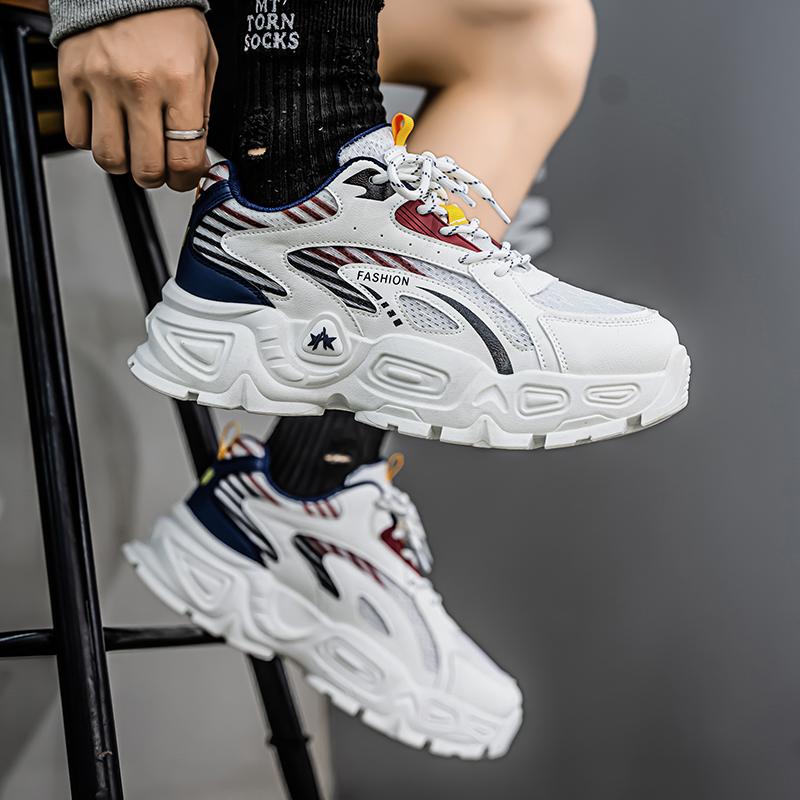 Новые модные мужские туфли Four Seasons Low Top, удобные дышащие повседневные кроссовки