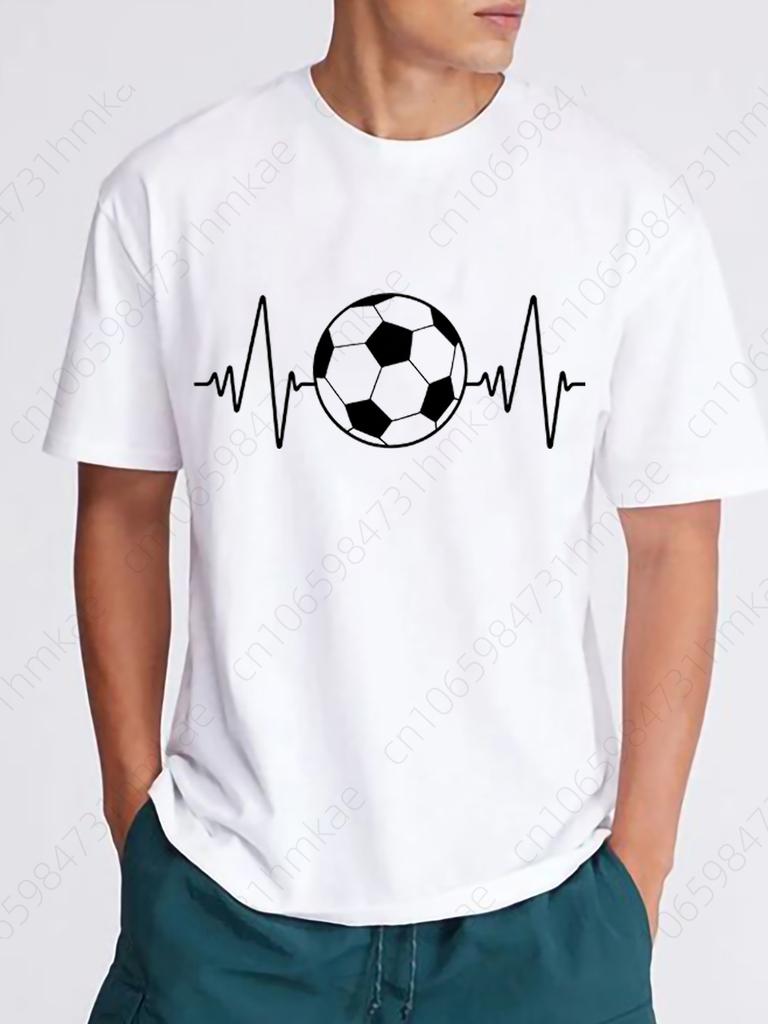 Funny I Love Soccer Unisex T Shirts For Unisex Football Tshirt Party Tshirt For Boys T Shirt For Girl Tops Tees