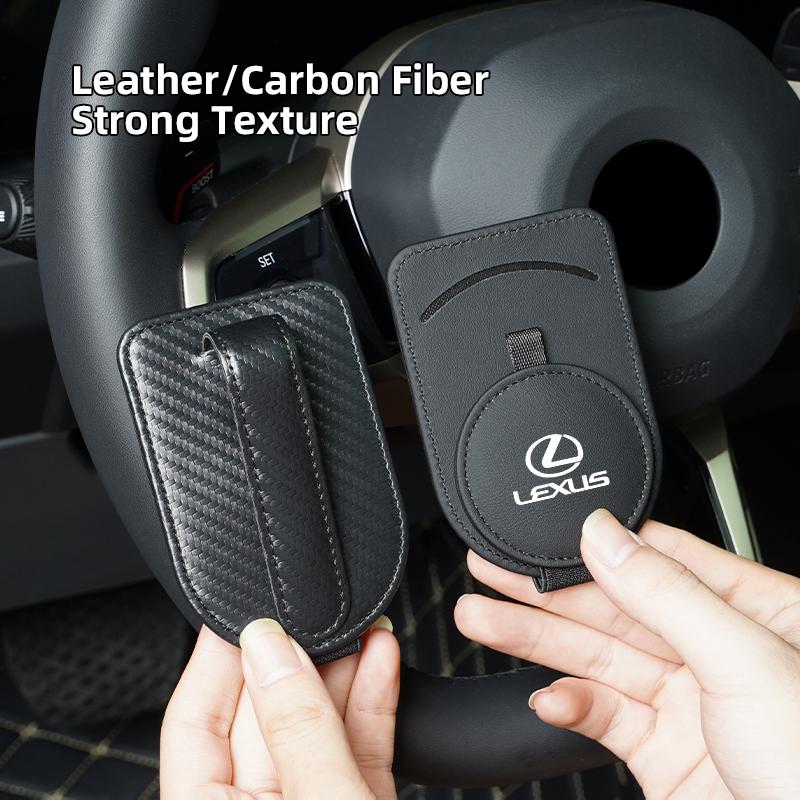 2026 Hot Interior Stickers Car Sun Visor Glasses Clip Magnetic Sunglasses Holder For Lexus F SPORT RX300 IS200 IS250 ES350 Ct200