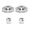 GT2 Synchronous Wheel Synchronous Belt Pulley Timing Belt With 20 Teeth And 60 Teeth Closed Loop For Drilling Machine