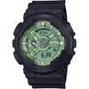 Мужские часы G-SHOCK GA-110CD-1A3JF [серия циферблатов G-SHOCK с металлическим цветом] Круглые часы из черной смолы