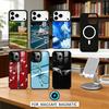 Спортивный чехол для телефона с изображением бадминтона для iPhone 17, 16, 15, 14, 13, 12, Pro, Max, Магнитный для беспроводной зарядки MagSafe
