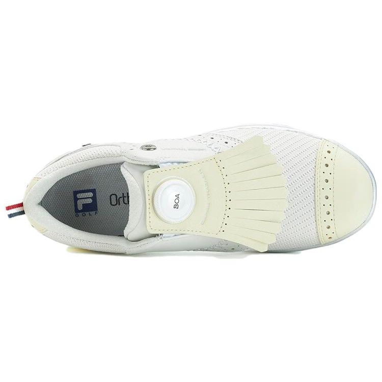 Fila GF Derby Sports Амортизирующие Низкие Гольф Кроссовки Женские Белый A12W331703FBL