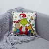 Merry Christmas, Throw Pillow Cover, 18 X 18 Inch, Winter Holiday, Cushion Cover Sofa Decoration, Christmas Decoration