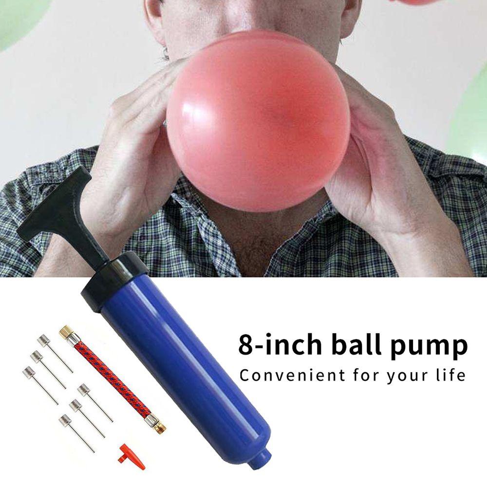 Hose Plastic Inflatable Volleyball Soccer Balloon Football Air Needle Inflator Ball Pump Air Pump