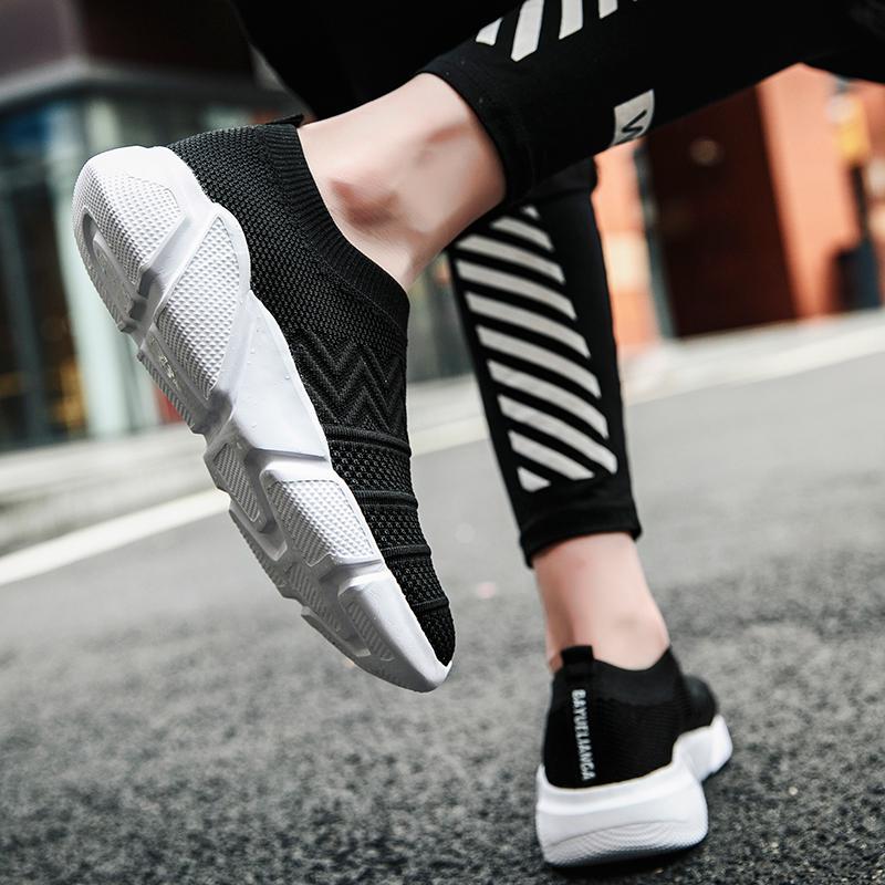 Большой размер, противоскользящие, износостойкие, дышащие, модные носки, уличная спортивная обувь, повседневная обувь, одна нога