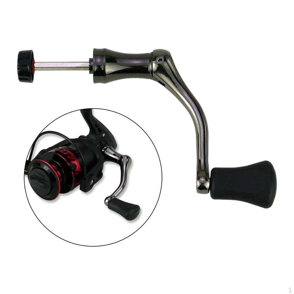 Рыболовная катушка с ручкой-качалкой, практичное портативное элегантное прочное колесо