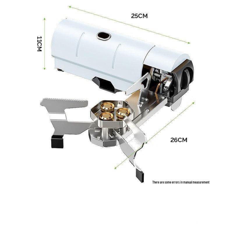 Портативная трехконфорочная кассетная газовая плита Yuzhan