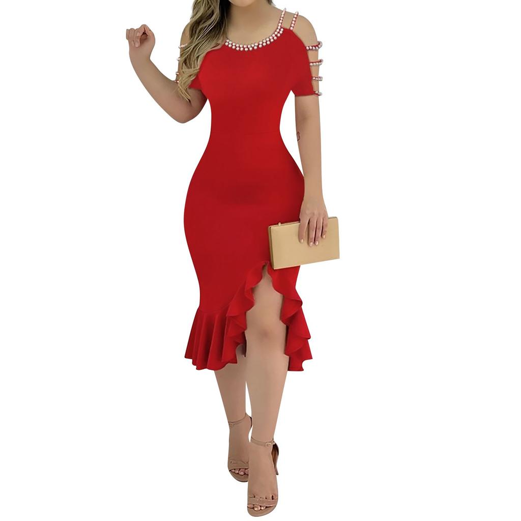 Женская мода повседневные платья однотонные платья