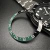 SEIKO 38 мм Керамический наклонный внутренний безель для SKX031 MOD Custom GMT Master Sprite SKX033 7S26-0040 Запчасть Aftermarket